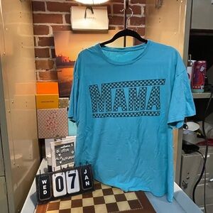 Mama Checkered Comfort Colors Tee Shirt